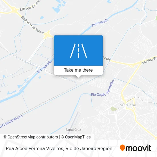 Rua Alceu Ferreira Viveiros map