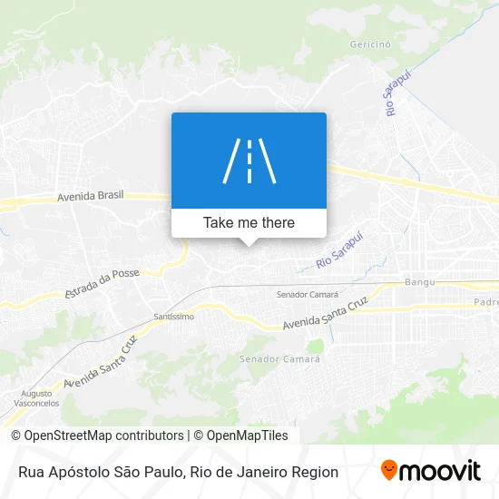 Rua Apóstolo São Paulo map