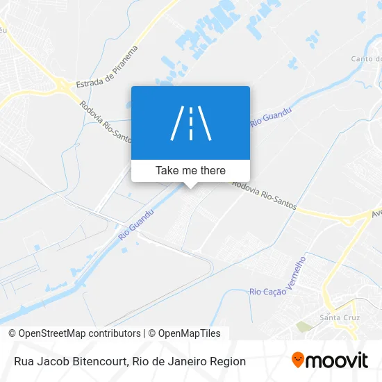 Rua Jacob Bitencourt map