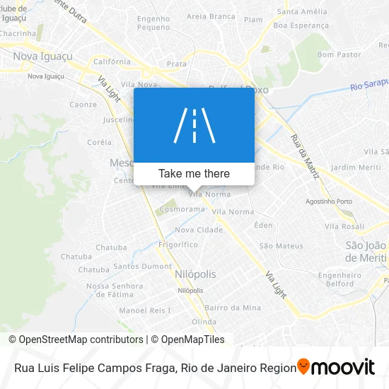 Rua Luis Felipe Campos Fraga map
