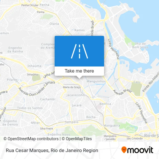 Rua Cesar Marques map