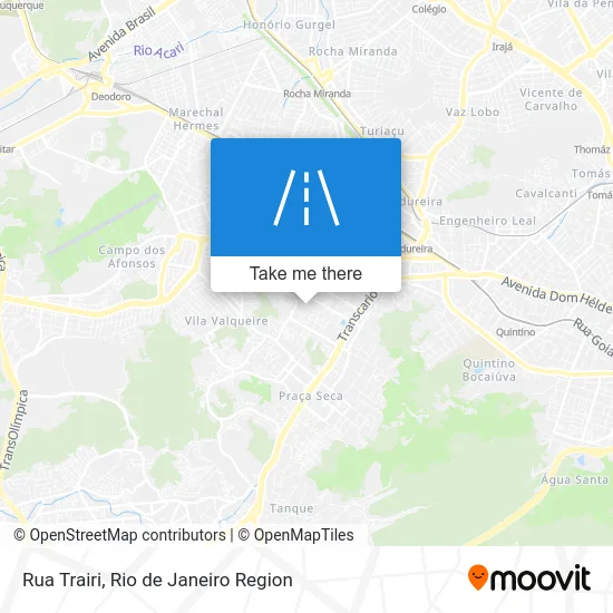 Rua Trairi map