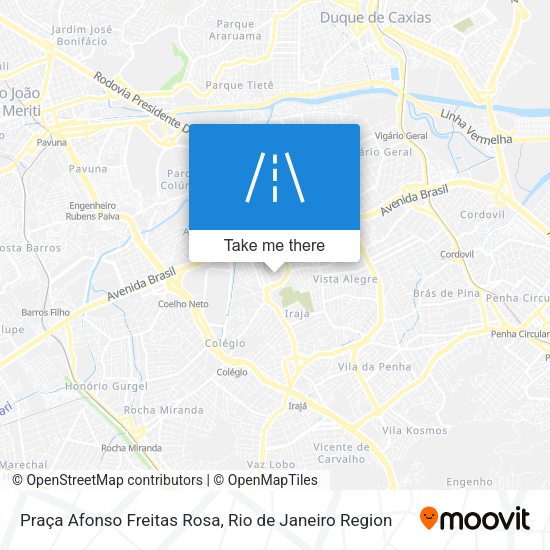 Praça Afonso Freitas Rosa map