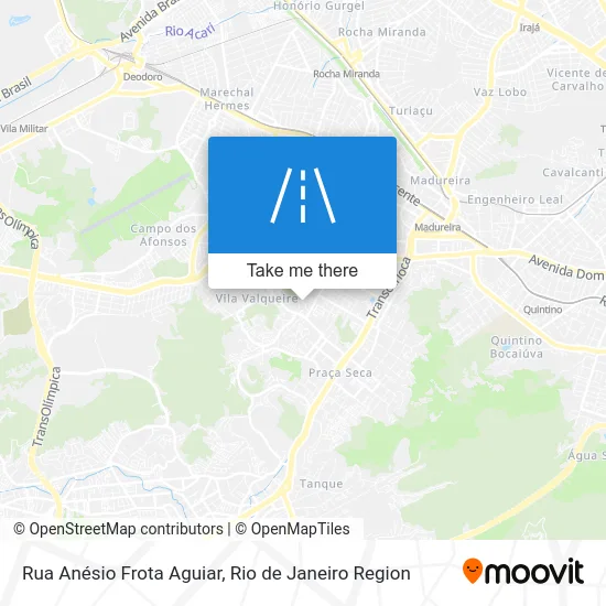 Rua Anésio Frota Aguiar map