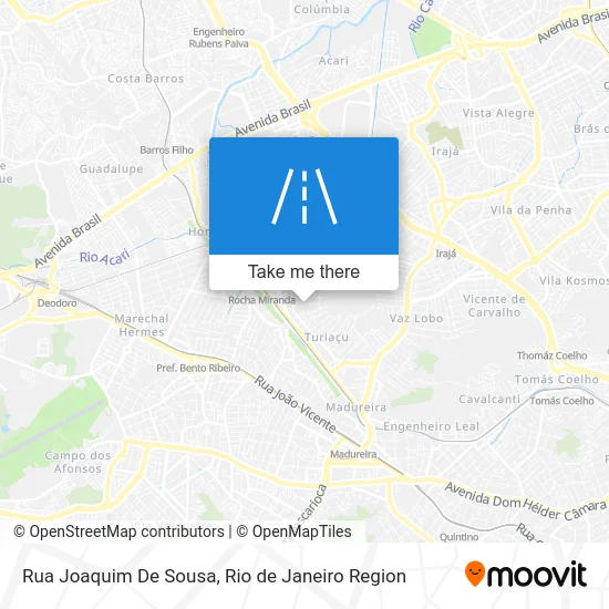 Rua Joaquim De Sousa map