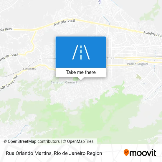 Rua Orlando Martins map