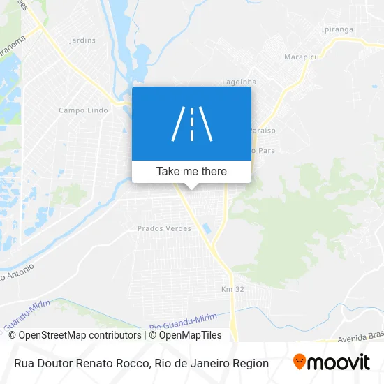 Rua Doutor Renato Rocco map