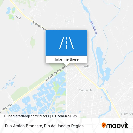Rua Araldo Bronzato map