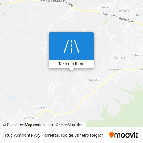 Rua Almirante Ary Parreiras map