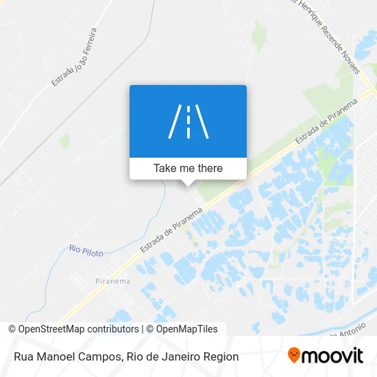 Rua Manoel Campos map