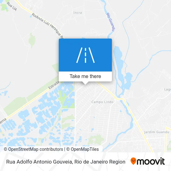 Rua Adolfo Antonio Gouveia map