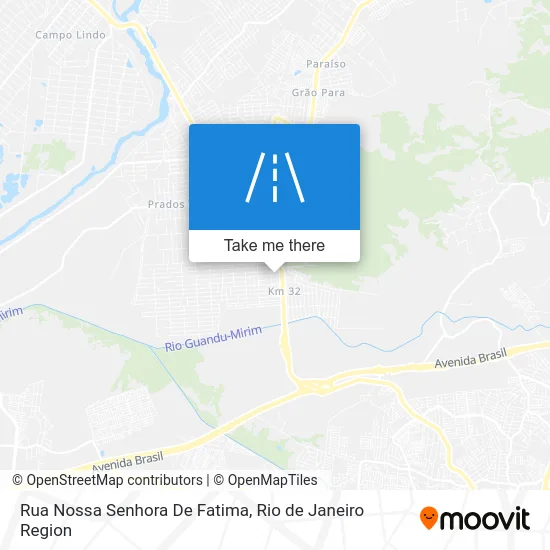Rua Nossa Senhora De Fatima map