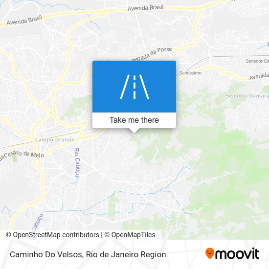 Caminho Do Velsos map