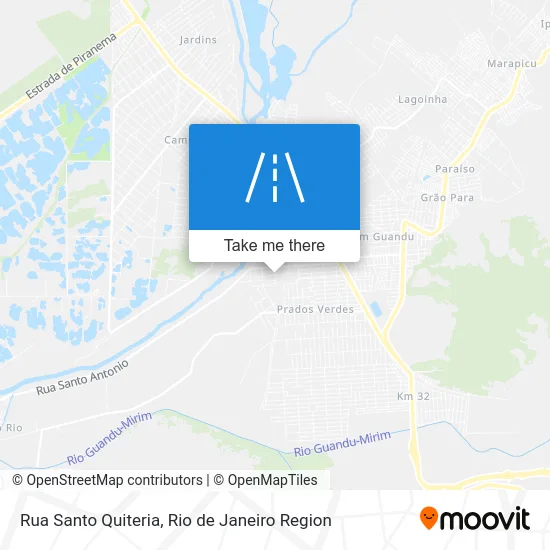 Rua Santo Quiteria map