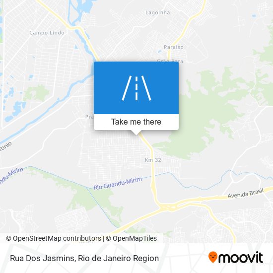 Mapa Rua Dos Jasmins