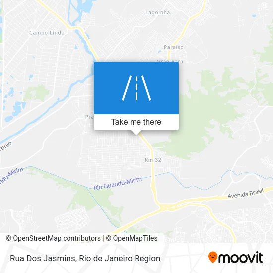 Rua Dos Jasmins map