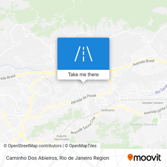 Caminho Dos Abieiros map