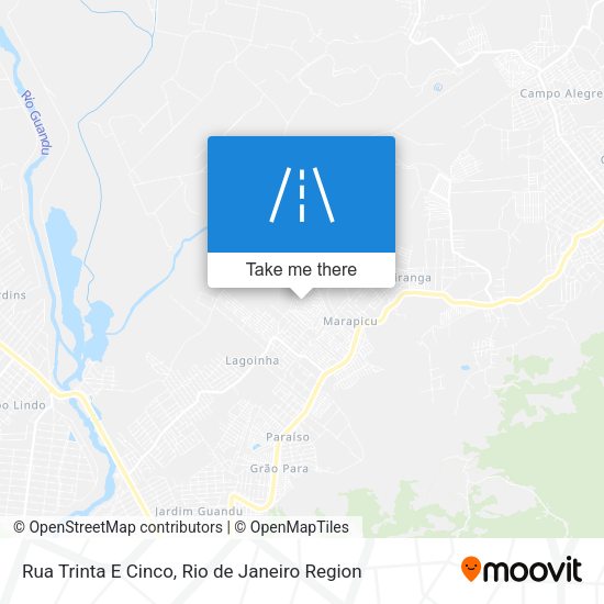 Rua Trinta E Cinco map