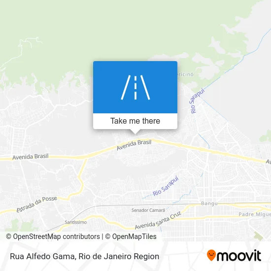 Rua Alfedo Gama map