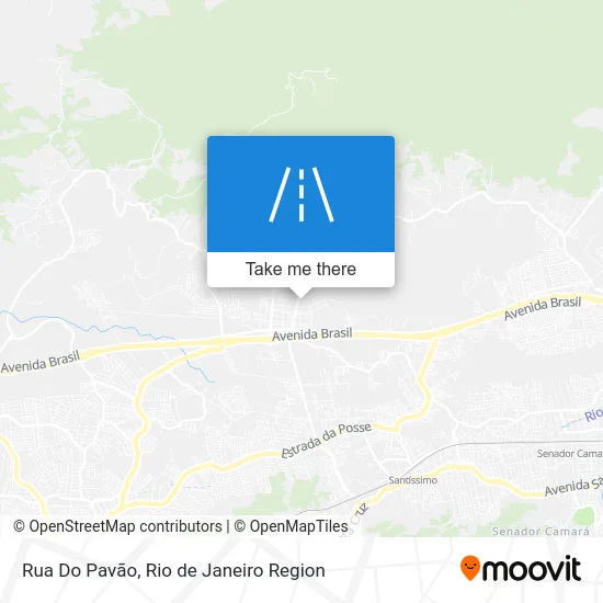Rua Do Pavão map