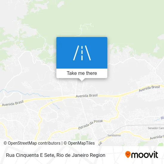 Rua Cinquenta E Sete map