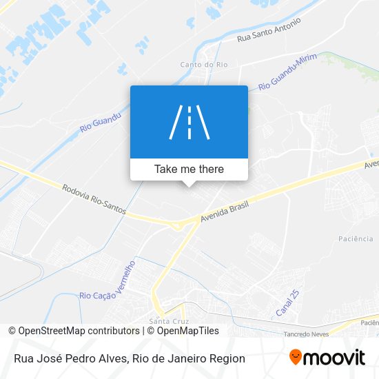 Rua José Pedro Alves map