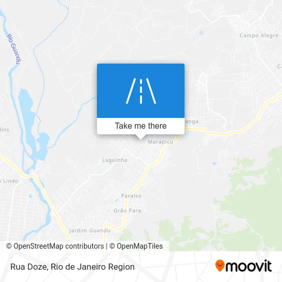 Rua Doze map