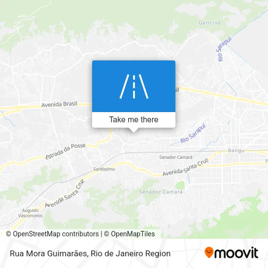 Rua Mora Guimarães map