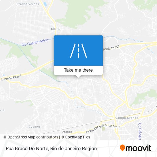 Rua Braco Do Norte map