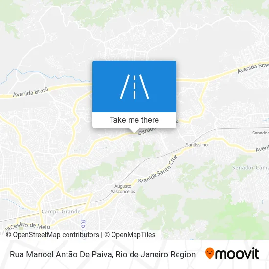 Rua Manoel Antão De Paiva map