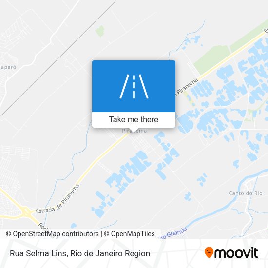 Rua Selma Lins map