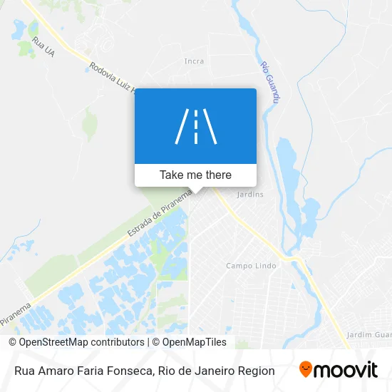 Rua Amaro Faria Fonseca map