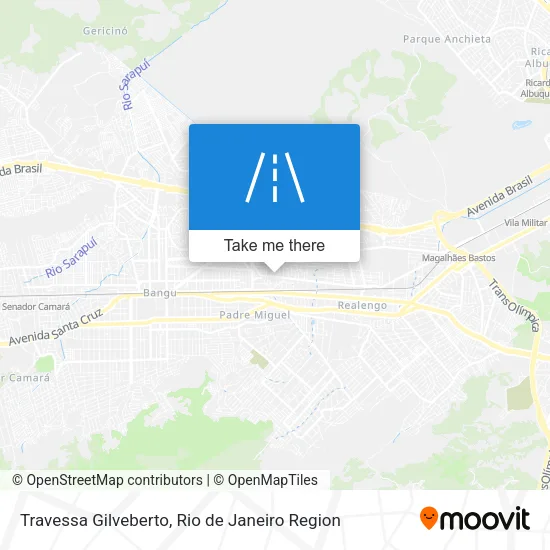 Travessa Gilveberto map