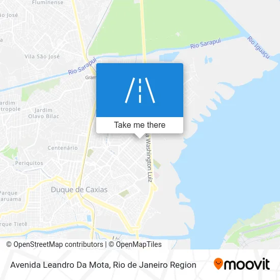 Avenida Leandro Da Mota map