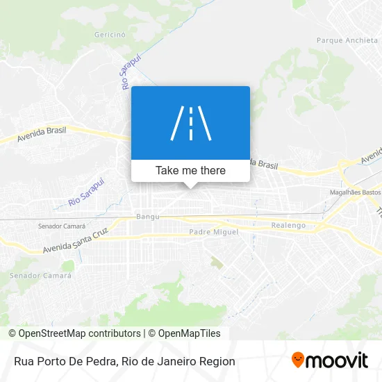 Rua Porto De Pedra map