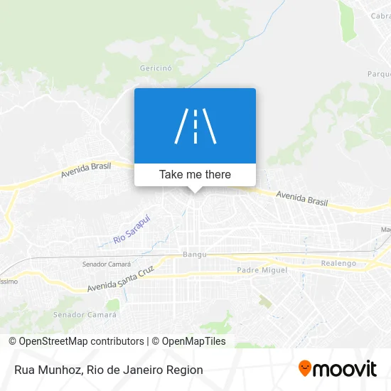Rua Munhoz map