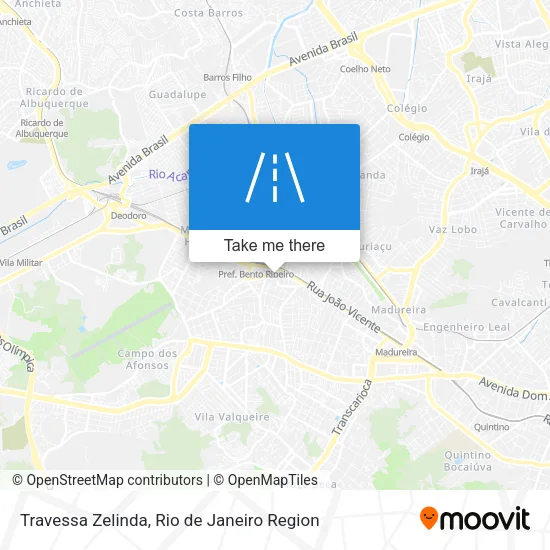 Travessa Zelinda map