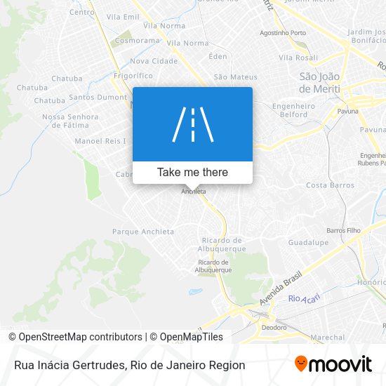 Rua Inácia Gertrudes map