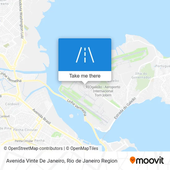 Avenida Vinte De Janeiro map