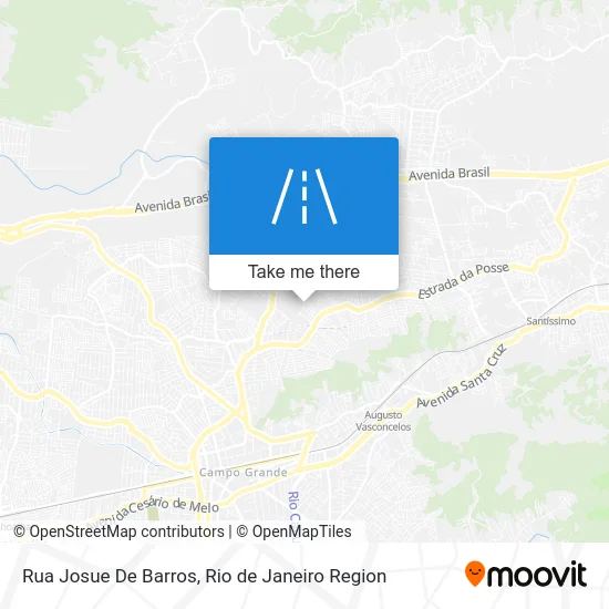 Rua Josue De Barros map