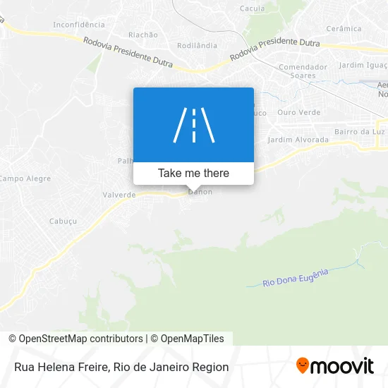 Rua Helena Freire map
