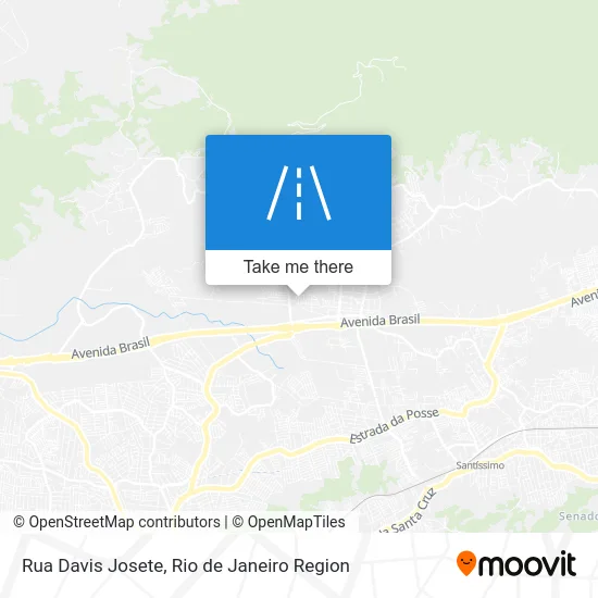 Rua Davis Josete map