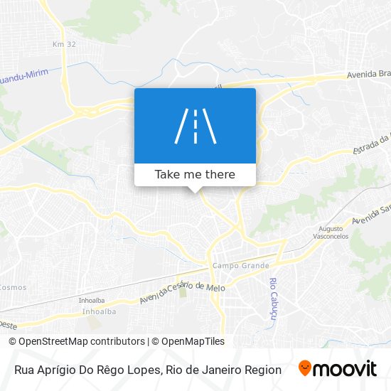 Mapa Rua Aprígio Do Rêgo Lopes