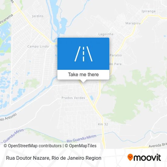 Rua Doutor Nazare map