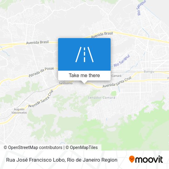 Rua José Francisco Lobo map