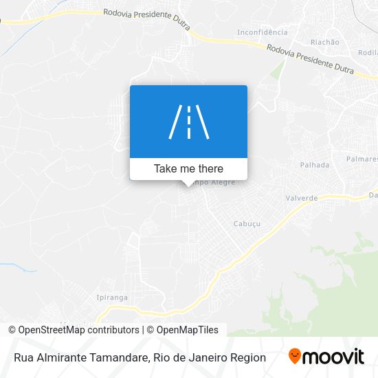 Rua Almirante Tamandare map