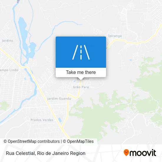 Rua Celestial map