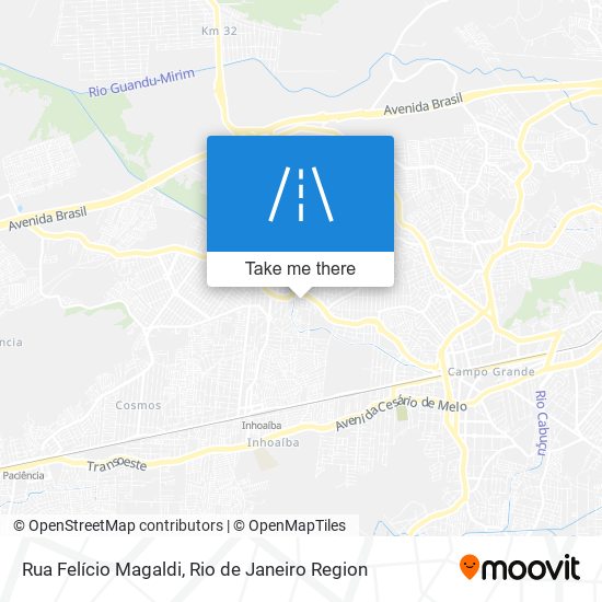 Rua Felício Magaldi map