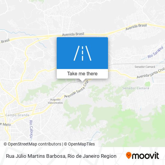 Rua Júlio Martins Barbosa map