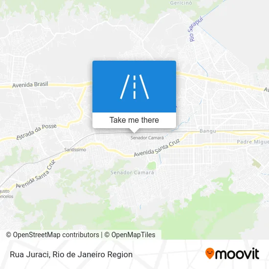 Rua Juraci map